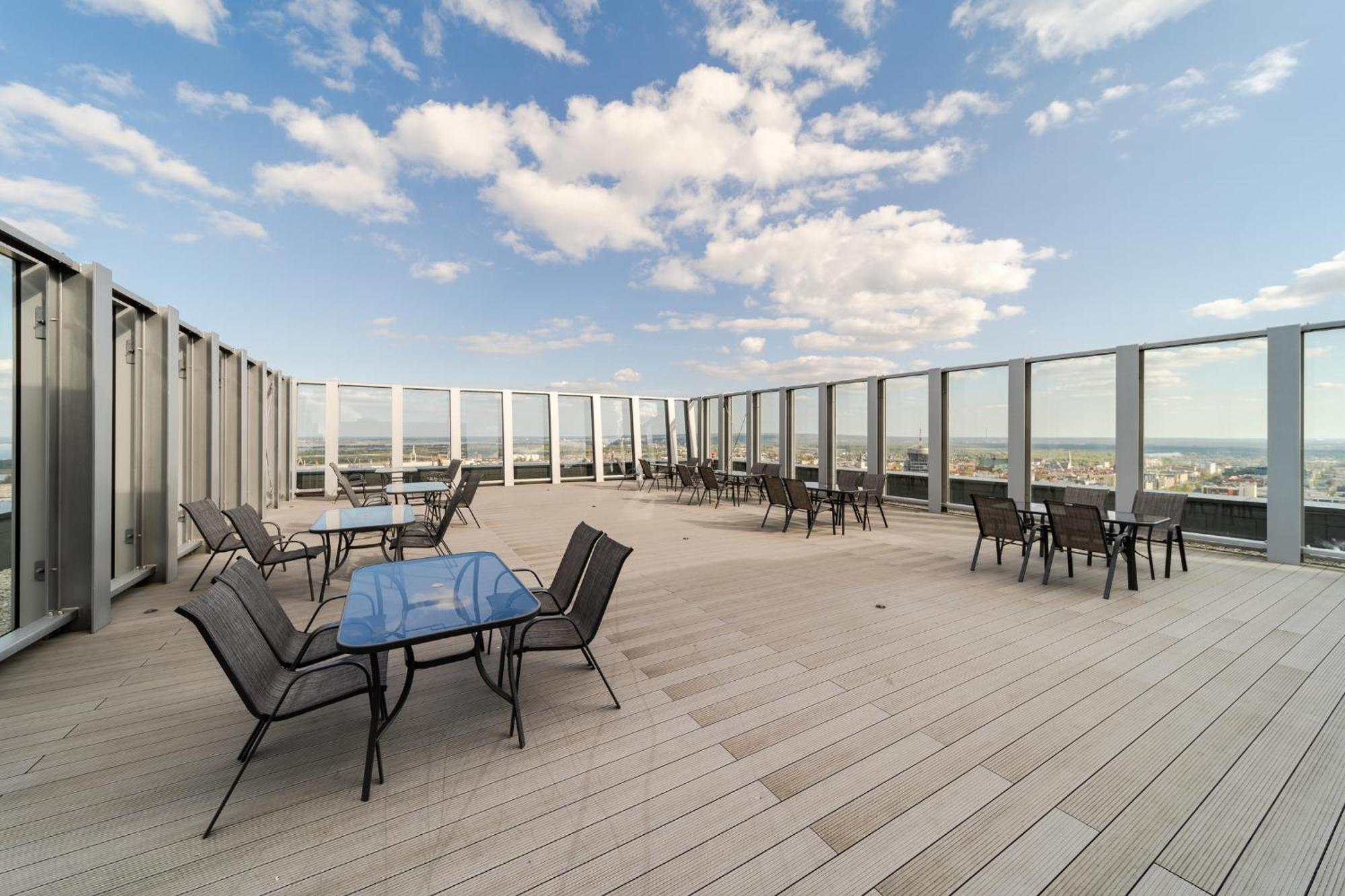 Hanza Tower Apartment No. 533 - 5Th Floor, Balcony, Swimming Pool Szczecin Bagian luar foto