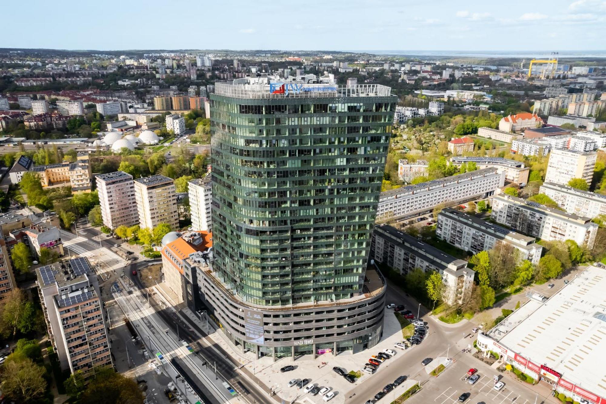 Hanza Tower Apartment No. 533 - 5Th Floor, Balcony, Swimming Pool Szczecin Bagian luar foto