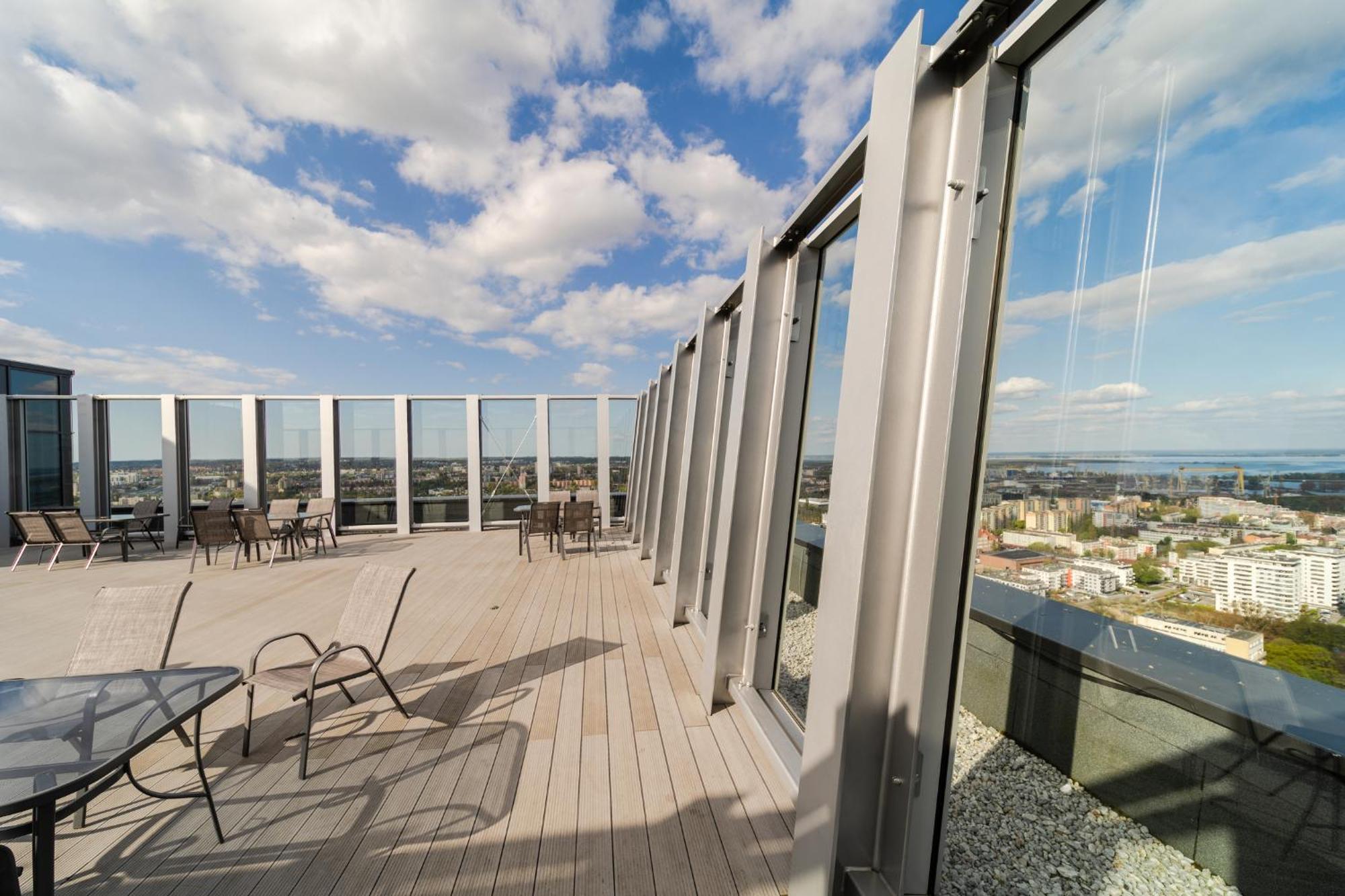 Hanza Tower Apartment No. 533 - 5Th Floor, Balcony, Swimming Pool Szczecin Bagian luar foto